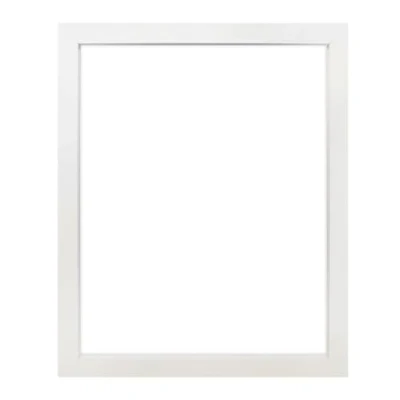 Image of FRAMES BY POST H7 Picture Photo Frame Distressed White 45 x 30 cm Plastic Glass