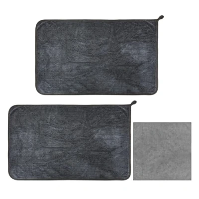 Image of XMNIVATE 2 Pieces Of Car Wipes, 1 Rag, Microfiber Towel, Bathroom Drying Cloth, Kitchen Towel