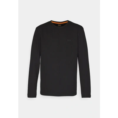 Image of BOSS Mens Tempesto Embroidered Logo T Shirt in a Cotton Blend