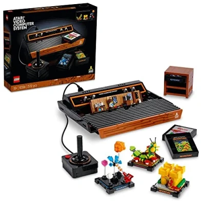 Image of LEGO Icons 10306 Atari 2600, Maquette a Construire, Console de Jouets Vidéo, pour Adultes