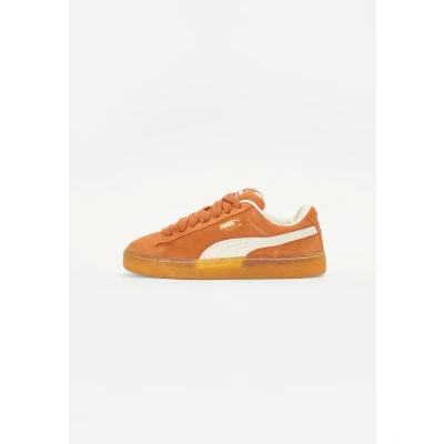 Image of Puma Trainers, Size: 8, Brandy/warm white Suede