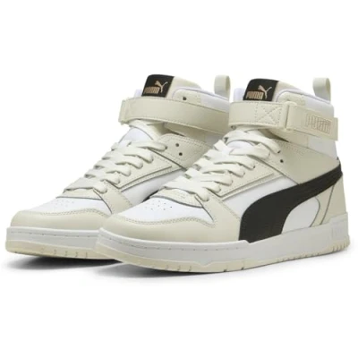 Image of PUMA Unisex RBD Game Sneaker, Vapor Gray Black White, 10 UK