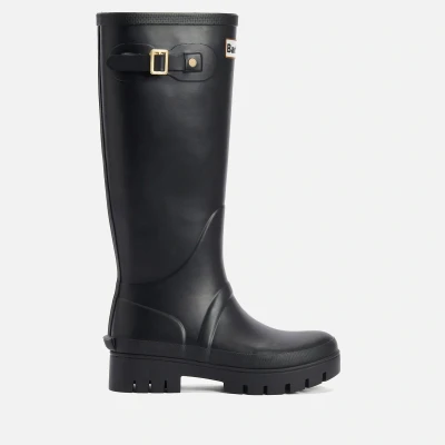 Image of Barbour Snowdon Tall Rubber Wellingtons UK 4