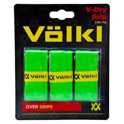 Image of Volkl V Dry Overgrip Pack of 3, Color Green