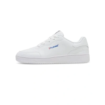 Image of hummel Unisex Match Point Sneaker, White, 4 UK