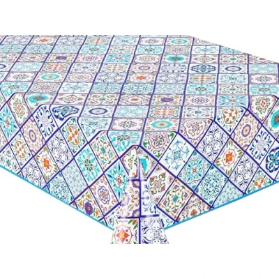 Image of Home Direct Rectangular Oilcloth PVC Wipe Clean Tablecloth Table Cover 140cm x 200cm 55x78