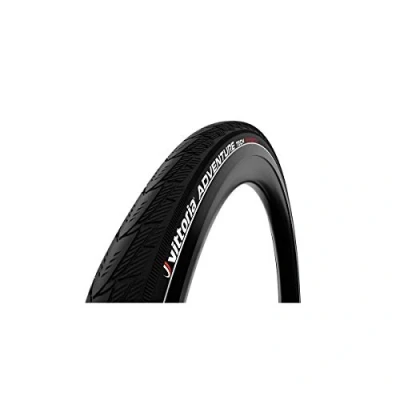 Image of Vittoria Adventure Tech Rigid G2.0 Tyre: Black Reflective 700X40C