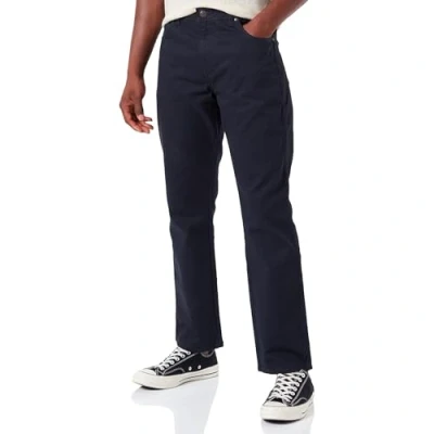 Image of Wrangler Herren Durables Regular Fit Jeans, Navy, 33W / 34L