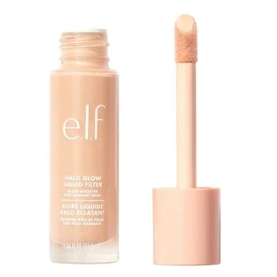 Image of e.l.f. Halo Glow Liquid Filter, Complexion Booster For A Glowing, Soft Focus Look, Infused With Hyaluronic Acid, Vegan &amp; Cruelty Free, 2 Fair Light