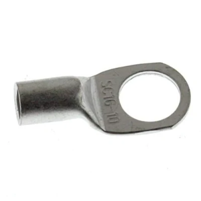 Image of SeKi 14089 Pack of 10 Tube Blank 16 mm² M10 Cable Lug, Uninsulated, Silver, 16mm²