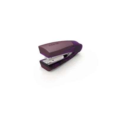 Image of Rexel Centor Half Strip Stapler, 25 Sheet Capacity, Uses 24/6 and 26/6 Staples, Includes Metal Body, Purple, 2101014