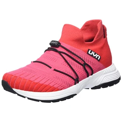 Image of UYN Y100012 Free Flow Tune Sneaker Female Pink/Orange UK 6.5
