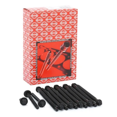 Image of 11127560274 Cylinder Head Bolt Kit ELRING 426.830 Male Torx MINI: Convertible, Hatchback, Countryman, CITROËN: DS3 C3 II