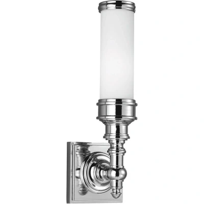 Image of Payne Ornate 1 Light Indoor Wall Polished Chrome IP44, G9