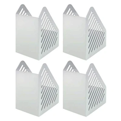 Image of helit H6361082 4 Magazine File DN A5 &quot;The Tower Gate&quot; Light Grey Pack of