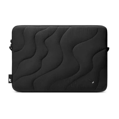 Image of tomtoc 360 Protective Puffy Laptop Sleeve for 13 inch MacBook Air M3/M2/M1 A3113 2024, Pro M2/M1 A2686, iPad (M4)/Air (M2), Quilted Soft Puffer Bag Surface 11th, Copilot+PC