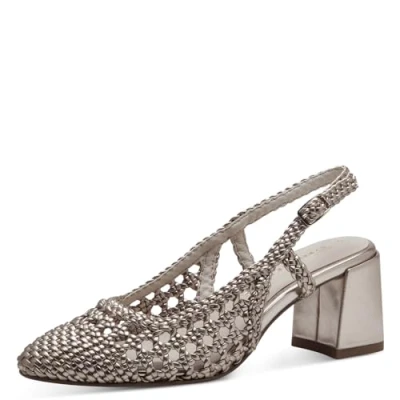 Image of Tamaris Women&#039; 1 29614 42 Pump, Light Gold, 5 UK