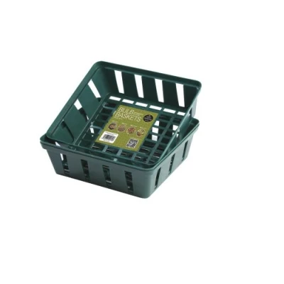 Image of W0470 Garland Bulb Baskets Rectangular 23cm x 21cm (Pack of 3)