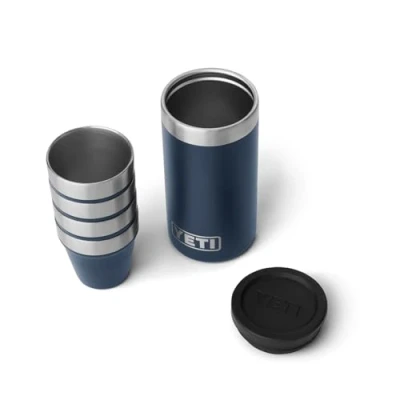 Image of YETI Shot Glasses with Carrying Case, Set of 4, Navy