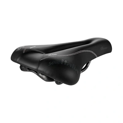 Image of DONNA Saddle 168x270mm (S2) Gel Flow Black Weight: