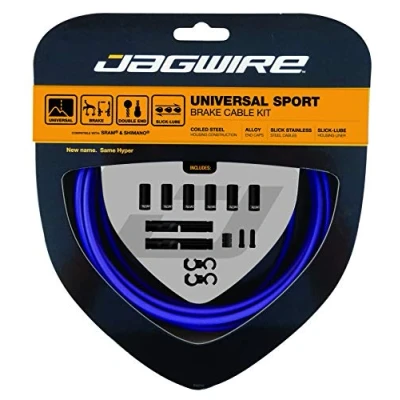 Image of Jagwire Hyper Brake Cable Kit Purple