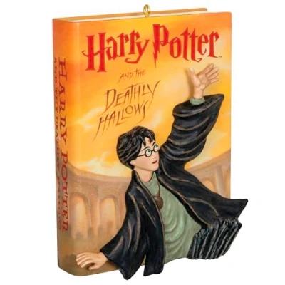 Image of Hallmark Keepsake Christmas Ornament 2024, Harry Potter and the Deathly Hallows, Gifts for Fans