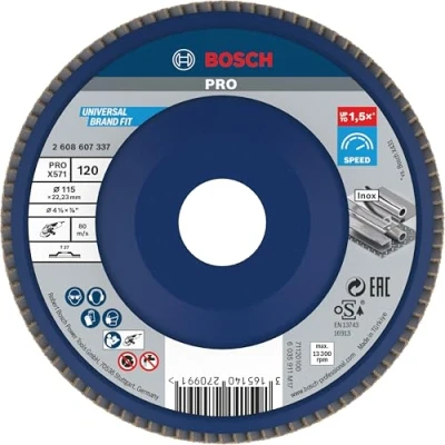 Image of Bosch 2608607337 Flap Disc