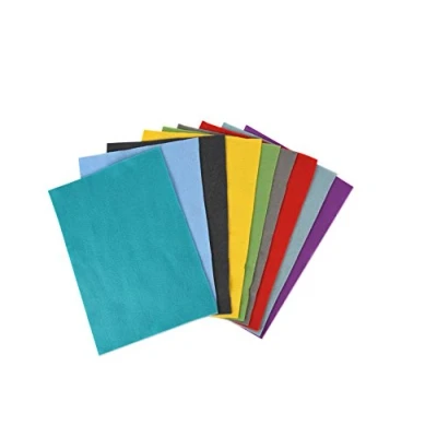 Image of Surfacez Felt Sheets 10PK (10 Bold Colours)