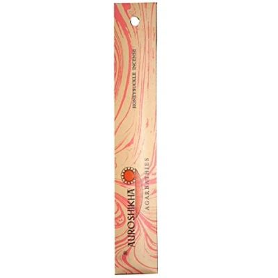 Image of Auroshikha Incense Joss Sticks 10 Gram Each Pack (Honeysuckle incense)