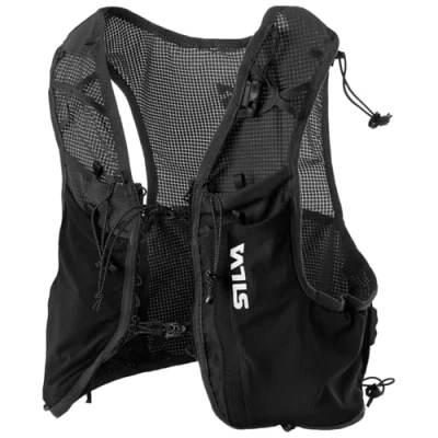 Image of Silva Strive Fly Vest Lightweight Running Hydration Pack in Black for Active Runners