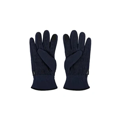 Image of PGA Tour Golf Thermal Gloves with Touch Screen Technology, Gel Grippers, Warm Winter Gloves, Unisex, Navy, S/M