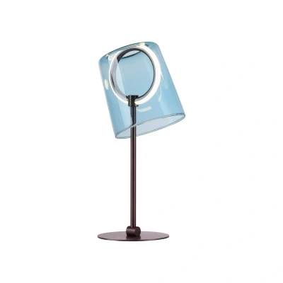 Image of Zula Integrated LED Table Lamp Blue 1x 6W 3000K