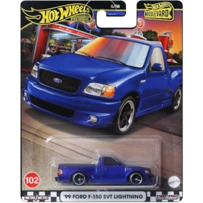 Image of Hot Wheels &#039;99 Ford F 150 SVT Lightning, Premium Boulevard