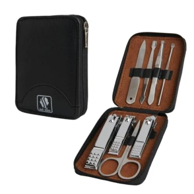 Image of Skull Shaver Manicure kit Professional Nail Clippers Kit, Care Stainless Steel Grooming Tools