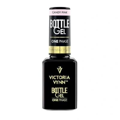 Image of VICTORIA VYNN UV LED NAIL EXTENSION NEW BOTTLE GEL ONE PHASE Candy Pink 15ML