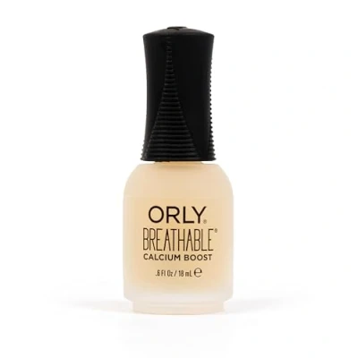 Image of ORLY Breathable Calcium Boost Nail Treatment for strengthening and nourishing dry, damaged thin nails(18ml)