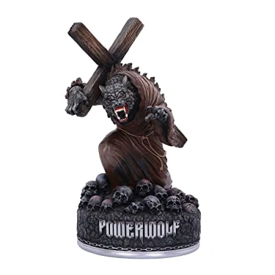 Image of Nemesis Now Powerwolf Via Dolorosa 25cm, Brown