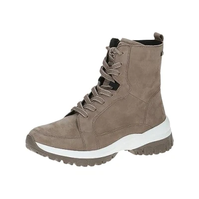 Image of CAPRICE Women&#039;s 9 26259 41 Flat lace up Ankle Boots, Dune Lt Gold C, 3.5 UK