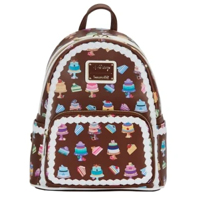 Image of Loungefly Disney Princess Cakes Womens Double Strap Shoulder Bag Purse