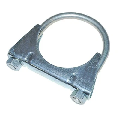 Image of Exhaust Silencer Mild Steel Clamps (67mm)