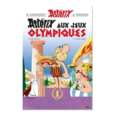 Image of Grupo Erik Asterix Poster 36 x 24 inches / 91.5 61 cm Shipped Rolled Up Cool Posters Art &amp; Prints Wall