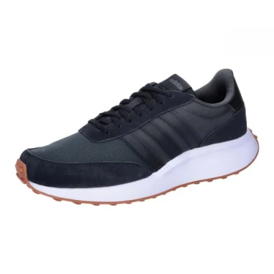 Image of adidas Men&#039;s 70s Lifestyle Running Sneaker, Carbon Core Black Ftwr White, 6 UK