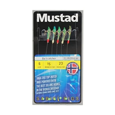Image of Mustad Feathers: Bait Catcher Size 8