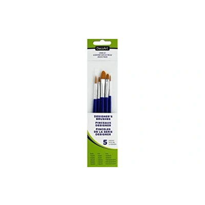 Image of DecoArt Designer Series Paint Brushes Stroke Set DABK40