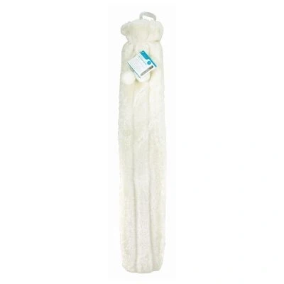 Image of Cream Long Hot Water Bottle &amp; Plush Faux Fur Cover By Ashley