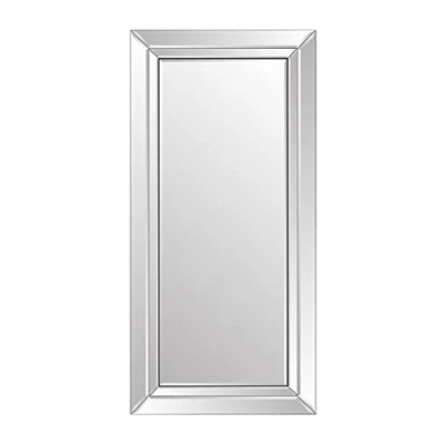 Image of Milton Manor Modern Venetian Double Edged Wall Mirror 5Ft9 X 2Ft9 (174cm 85cm)
