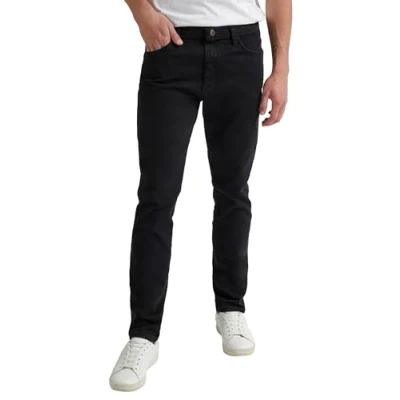 Image of Rustler Men&#039;s Slim Jeans, Black Rinse, 32 W/32 L