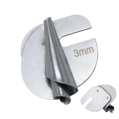 Image of Rolled Hem Sewing Foot Machine Guide Attachment For Precision Edge Hemming Fabrics, Clothing, Lingerie, Handkerchiefs