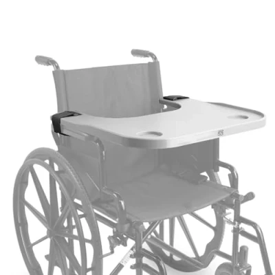 Image of Pepe Wheelchair Tray with Cup Holder, Removable and Easy to Fit Table, Trays for Adults