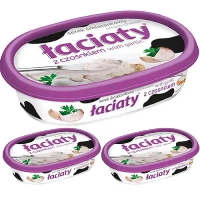 Image of Laciate Cream Cheese with Garlic 135 Gram x 3 STÜCK